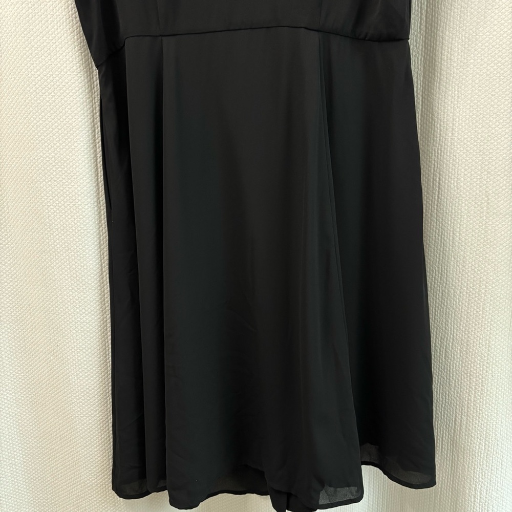 ModCloth button front black dress size 1x see description - Picture 6 of 8